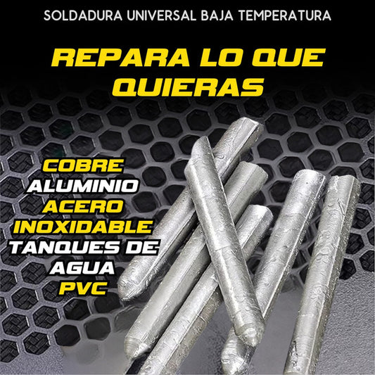 SoldaFacil™ Varillas de Soldadura para Reparación de baja temperatura x4